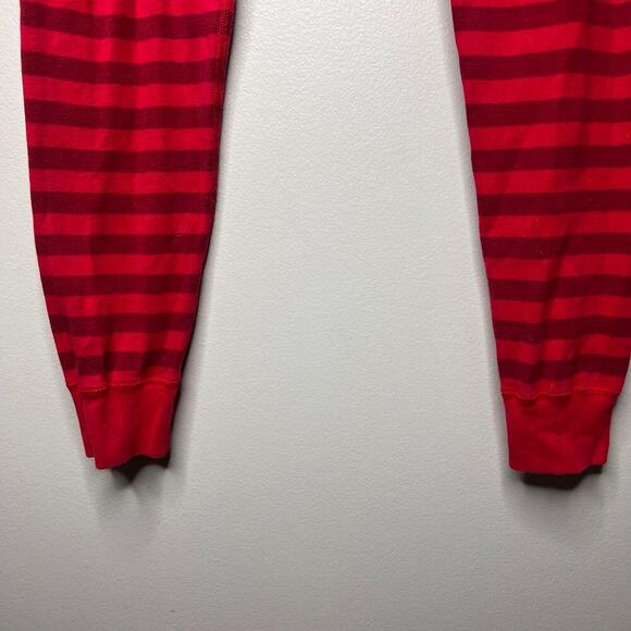 Hannah Andersson Women's Disney Collection Holiday Pajama Set Red Gold Mickey - Picture 9 of 10